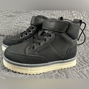 Thereabouts Toddler Boys Black Lil Asher Lace Up/Velcro Boots NWT Various Sizes